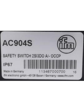ac904s-ifm electronic