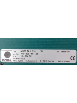 mdcs 24.1,7/24-kniel system‑electronic